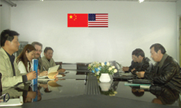 美国金晶玻纤公司与签订订货合同