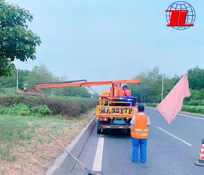 Highway hedge trimmer