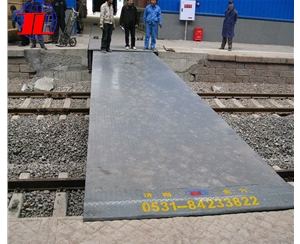 Telescopic railway overpass