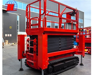 Crawler type lifting platform