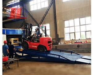 Container loading bridge